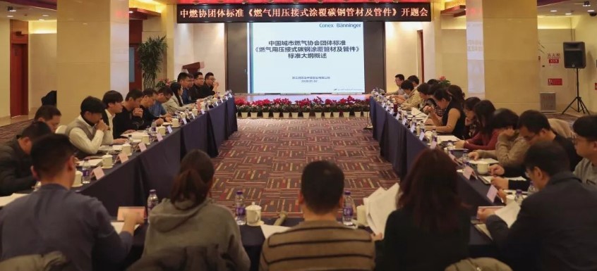 國琳董事長受邀參加《燃氣用壓接式涂覆碳鋼管材及管件》開題會